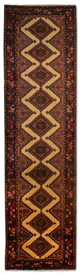 Tapis de couloir Tapis persan - Nomadic - 286 x 76 cm - marron