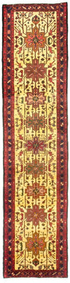 Tapis de couloir Tapis persan - Nomadic - 313 x 70 cm - jaune