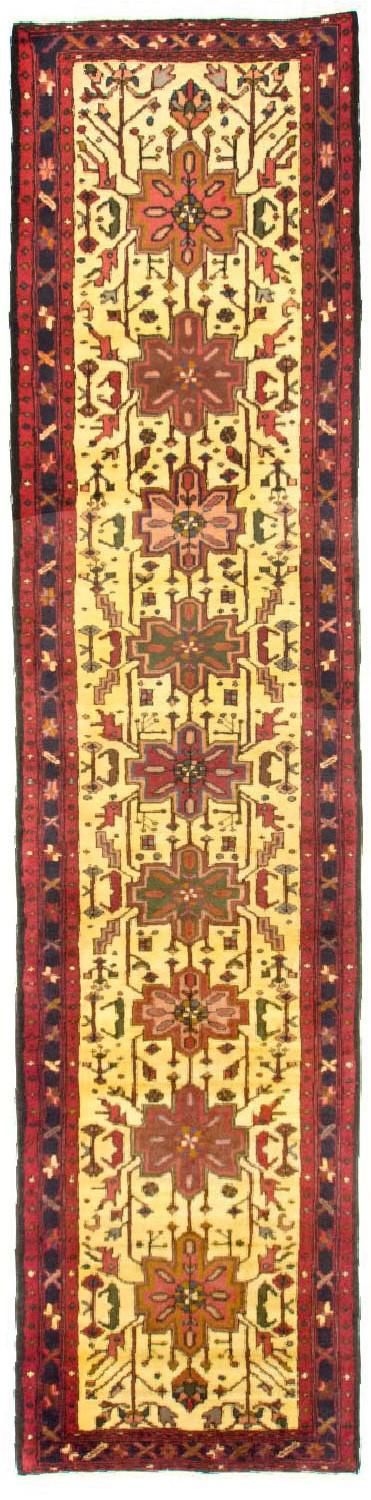 Tapis de couloir Tapis persan - Nomadic - 313 x 70 cm - jaune