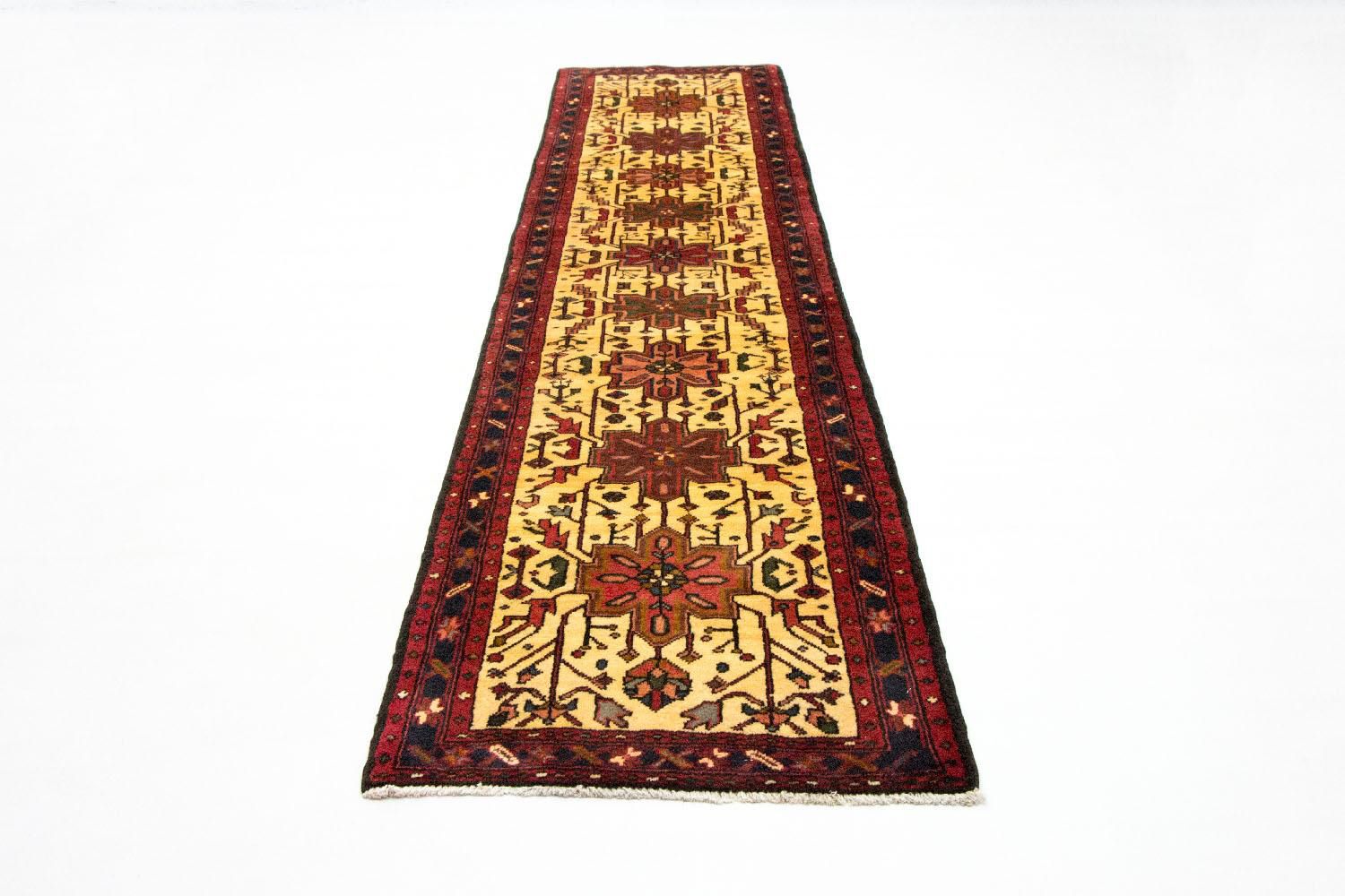 Tapis de couloir Tapis persan - Nomadic - 313 x 70 cm - jaune