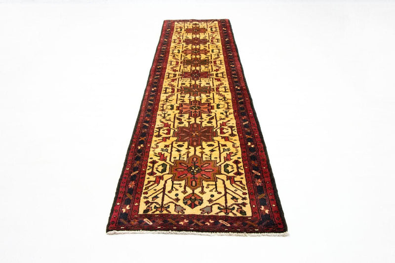 Tapis de couloir Tapis persan - Nomadic - 313 x 70 cm - jaune