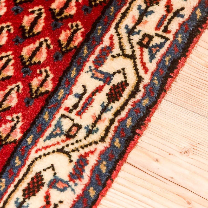 Tapis de couloir Tapis persan - Mir - 197 x 80 cm - rouge
