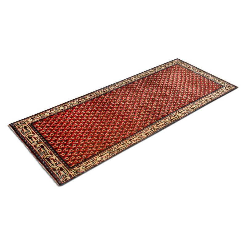 Tapis de couloir Tapis persan - Mir - 197 x 80 cm - rouge