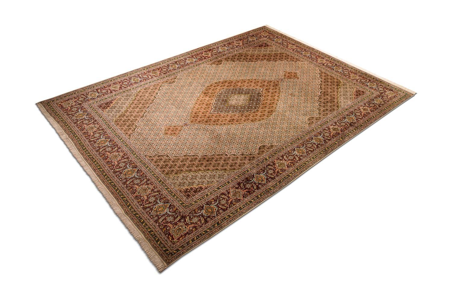 Tapis persan - Tabriz - Premium - 400 x 300 cm - marron