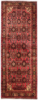 Tapis de couloir Tapis persan - Nomadic - 189 x 70 cm - rouge