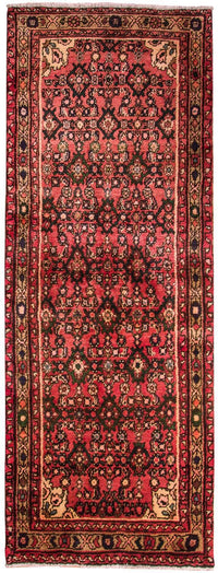 Tapis de couloir Tapis persan - Nomadic - 189 x 70 cm - rouge