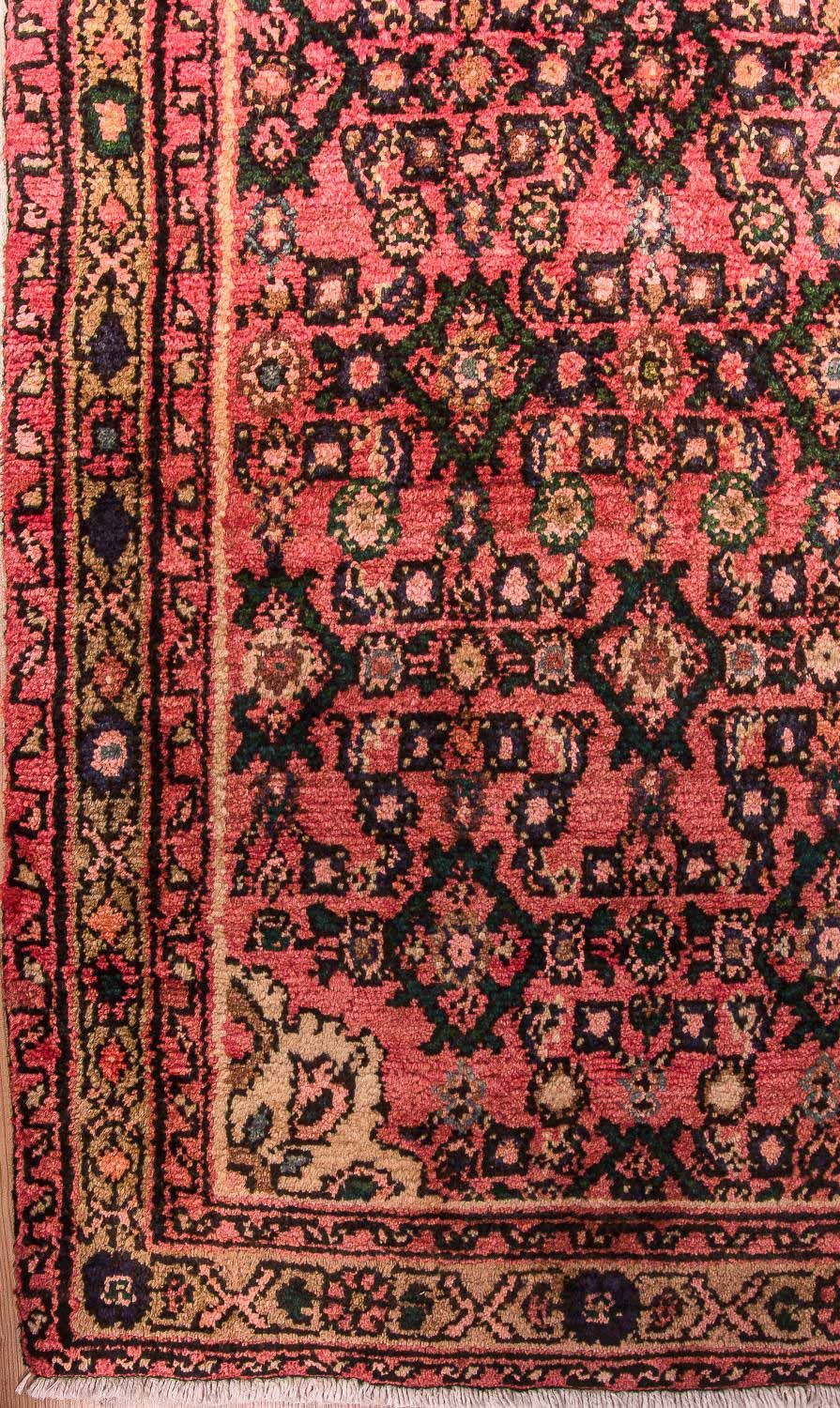 Tapis de Hosseinabad Tapis 70x189cm - Tapis persan - rouge