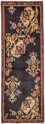 Tapis de couloir Tapis persan - Nomadic - 210 x 78 cm - marron