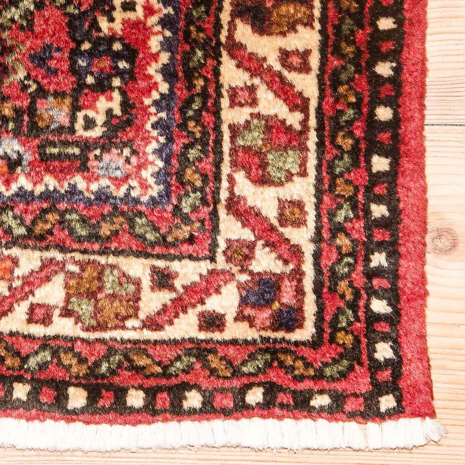 Tapis de couloir Tapis persan - Nomadic - 210 x 67 cm - rouge
