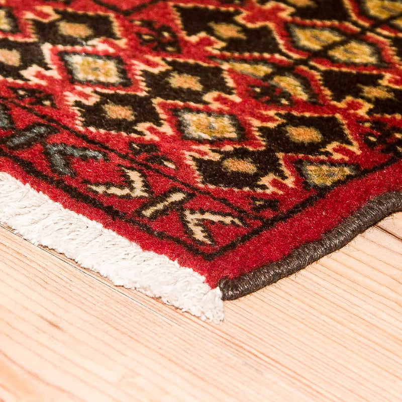 Tapis de couloir Tapis persan - Nomadic - 200 x 82 cm - rouge