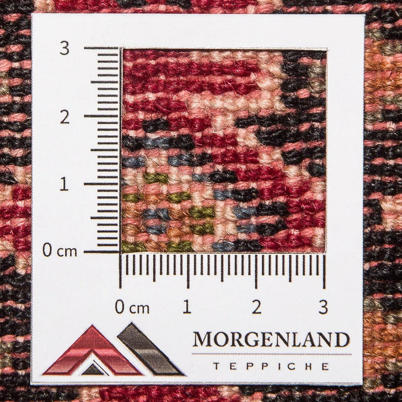 Tapis de couloir Tapis persan - Nomadic - 200 x 82 cm - rouge