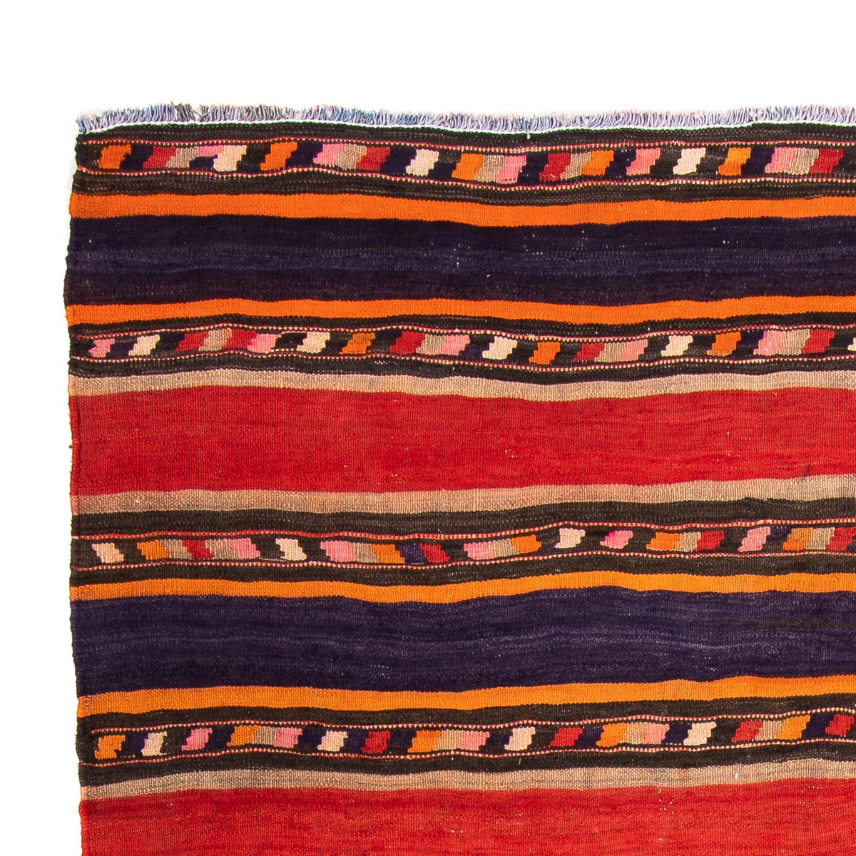 Kilim ancien Tapis 210x255cm