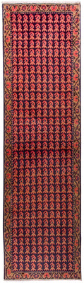 Tapis de couloir Tapis persan - Nomadic - 205 x 63 cm - multicolore