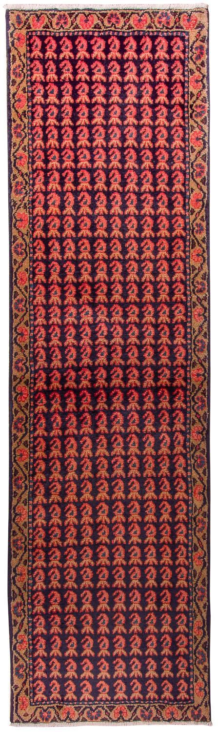 Tapis de couloir Tapis persan - Nomadic - 205 x 63 cm - multicolore