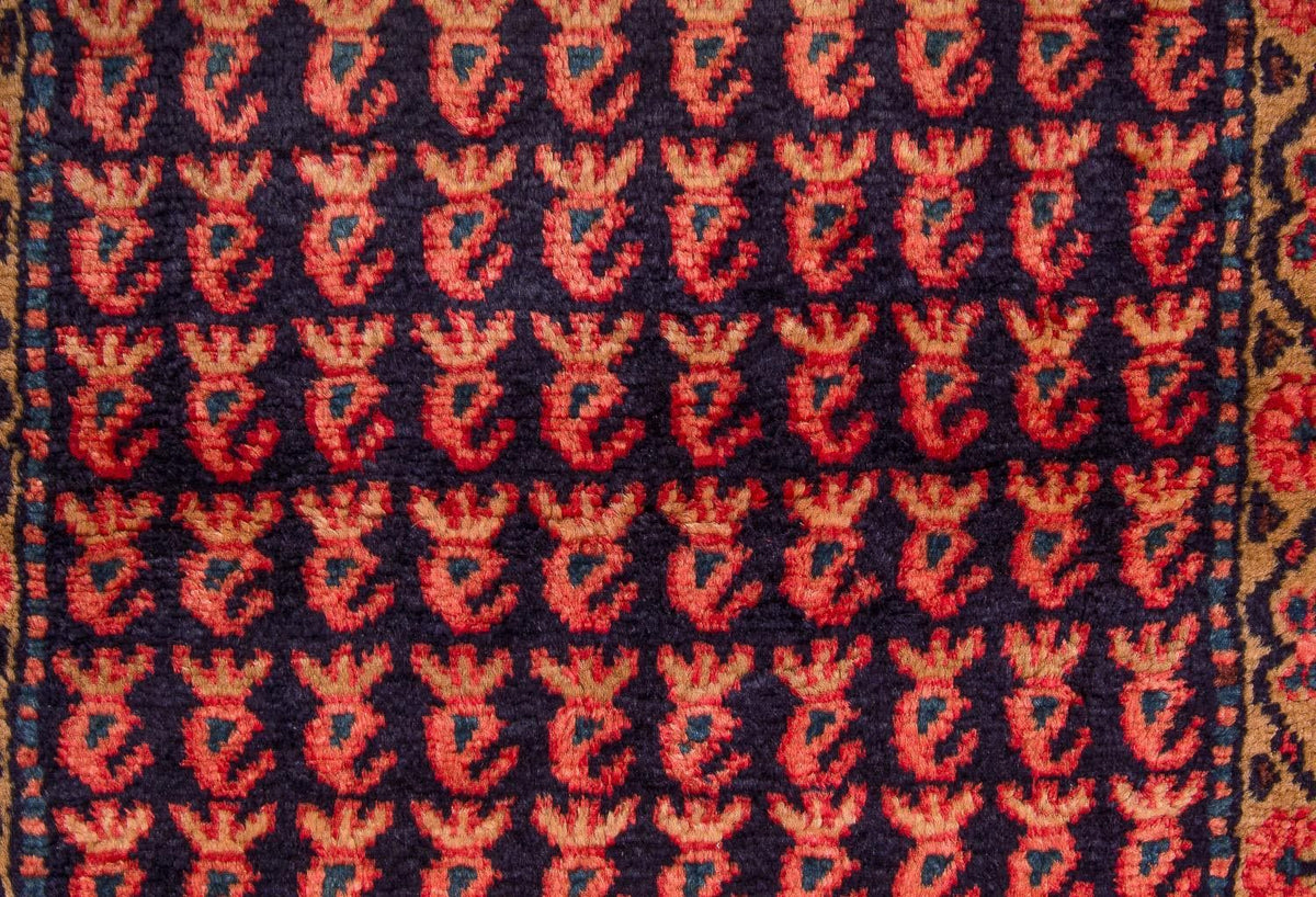 Tapis de couloir Tapis persan - Nomadic - 205 x 63 cm - multicolore