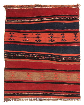 Tapis Kelim - Vieux - 100 x 90 cm - multicolore