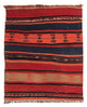 Kilim ancien Tapis 100x90cm