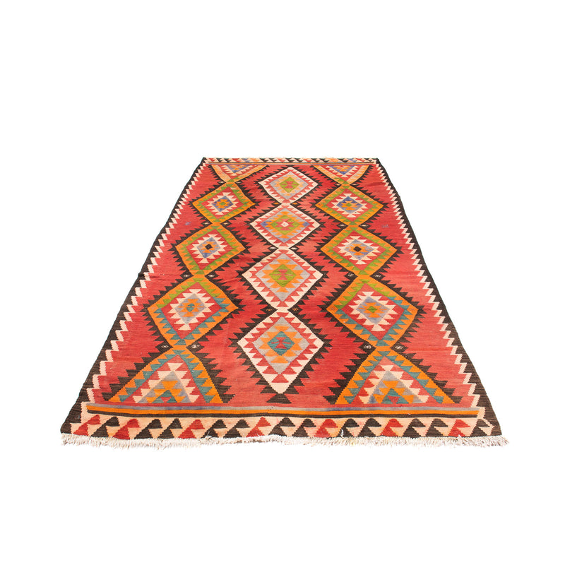 Tapis de couloir Tapis Kelim - Vieux - 315 x 150 cm - multicolore
