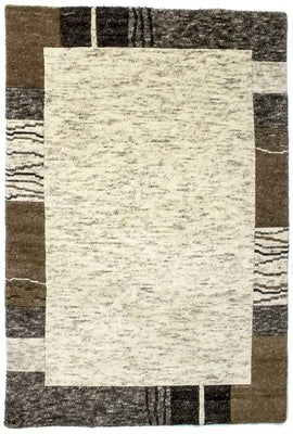 Tapis Népalais - 179 x 118 cm - beige