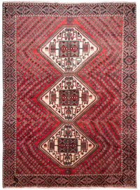 Tapis persan - Nomadic - 256 x 189 cm - rouge