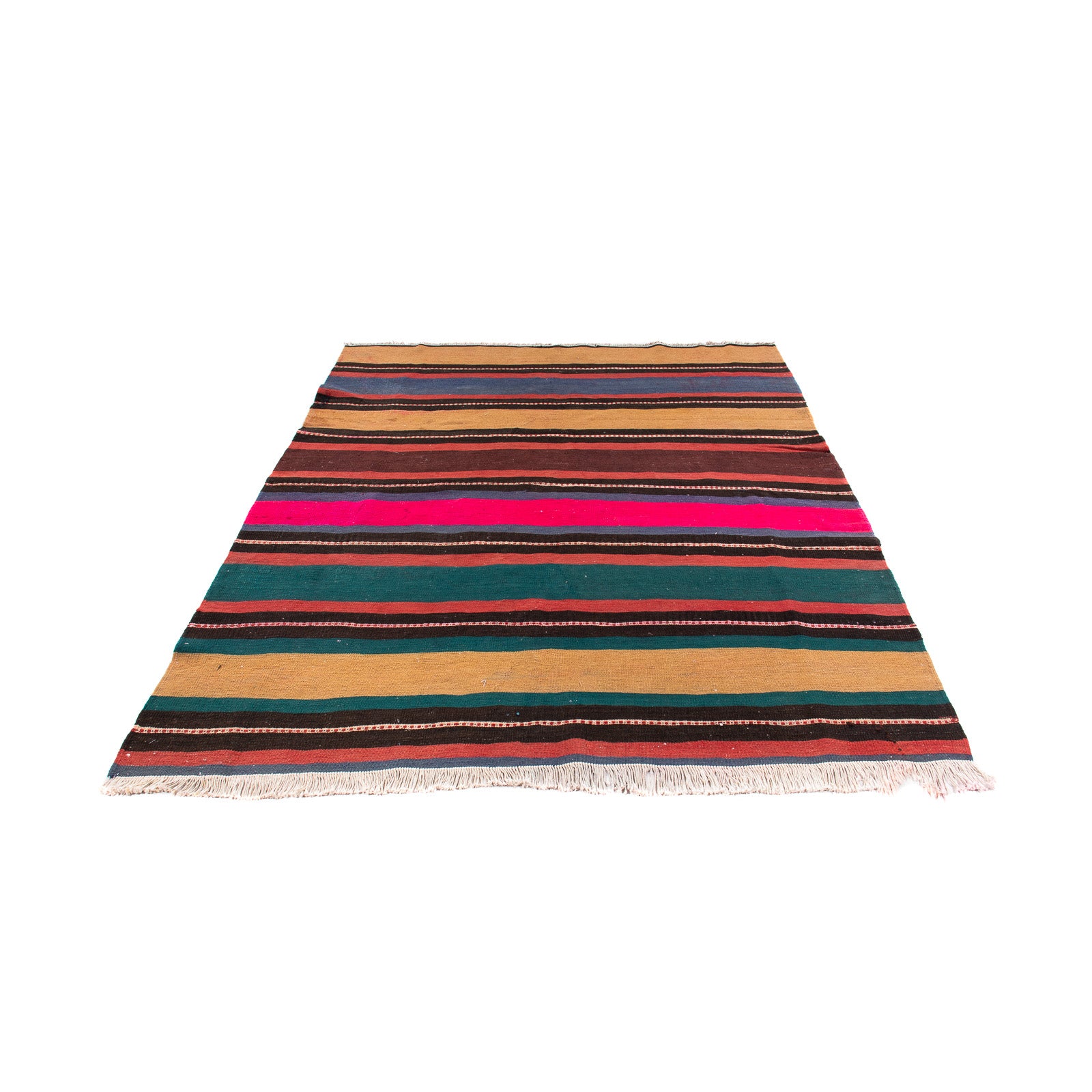 Tapis Kelim - Vieux - 190 x 175 cm - multicolore