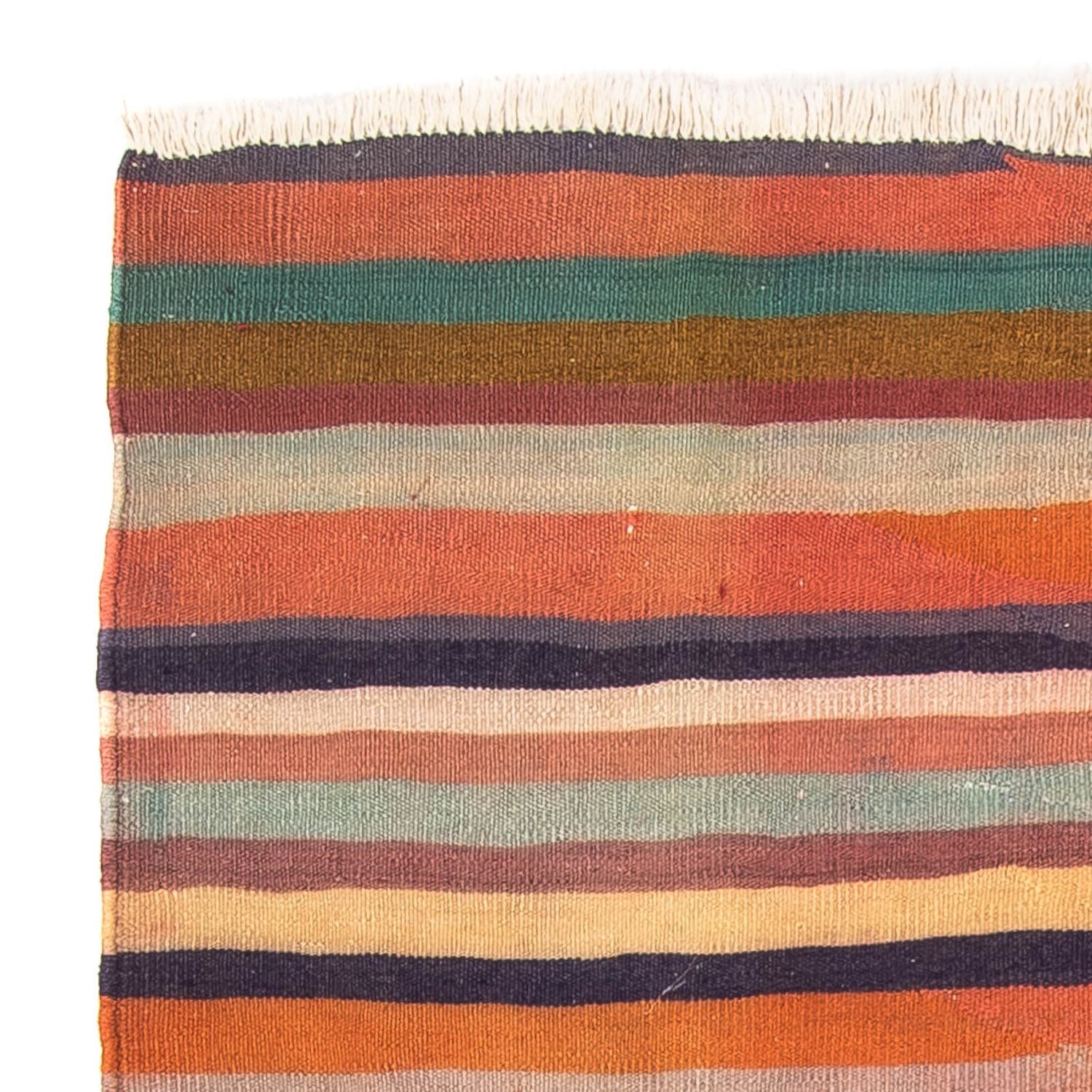 Tapis Kelim - Vieux - 170 x 140 cm - multicolore