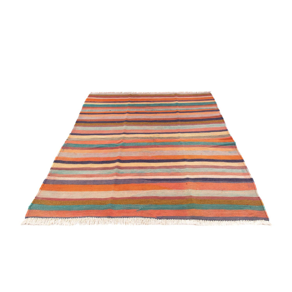 Tapis Kelim - Vieux - 170 x 140 cm - multicolore