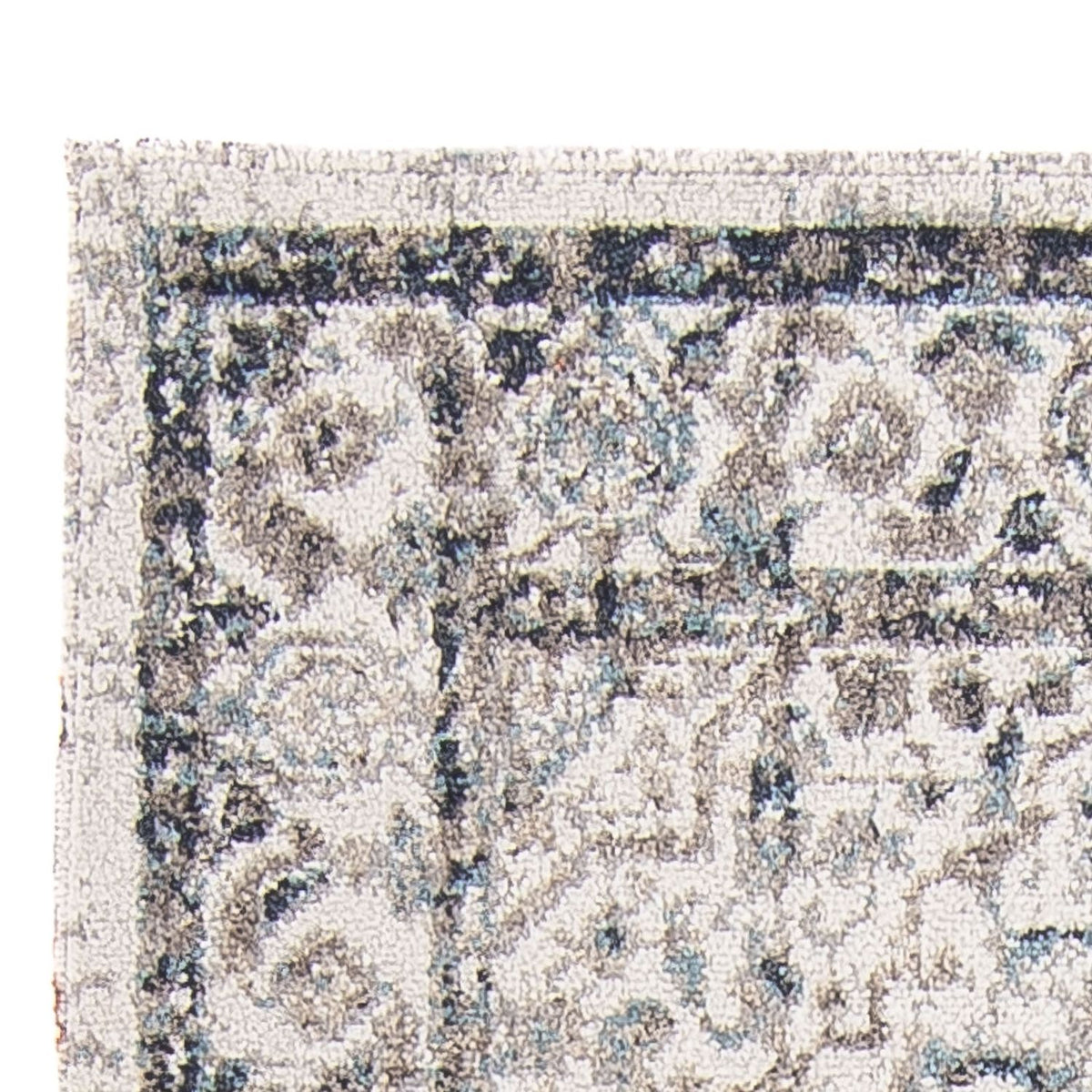 Tapis moderne - 150 x 75 cm - argent