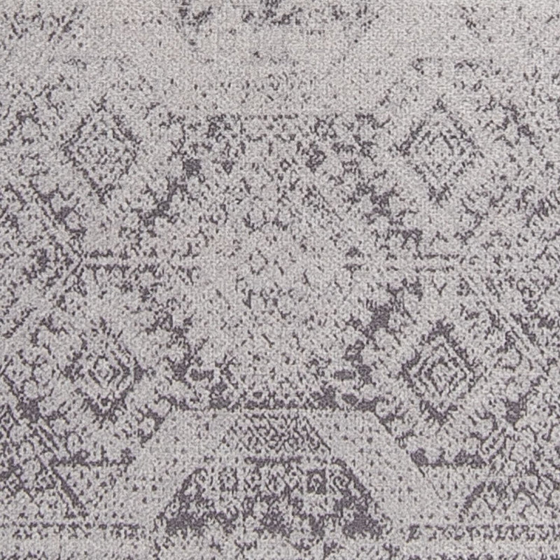 Tapis moderne - 150 x 76 cm - argent