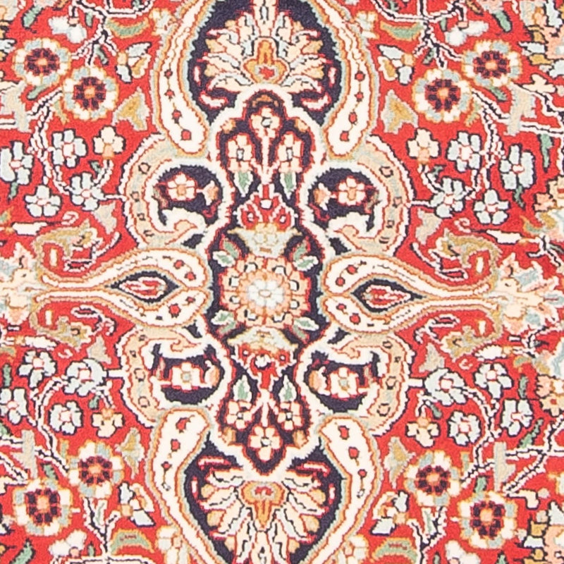 Tapis en soie - Soie du Cachemire - 162 x 90 cm - rouge
