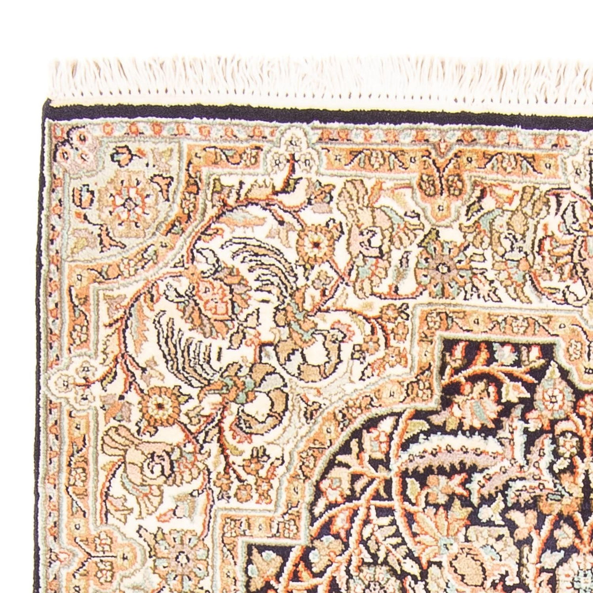Tapis en soie du Cachemire Tapis 94x169cm - Tapis oriental