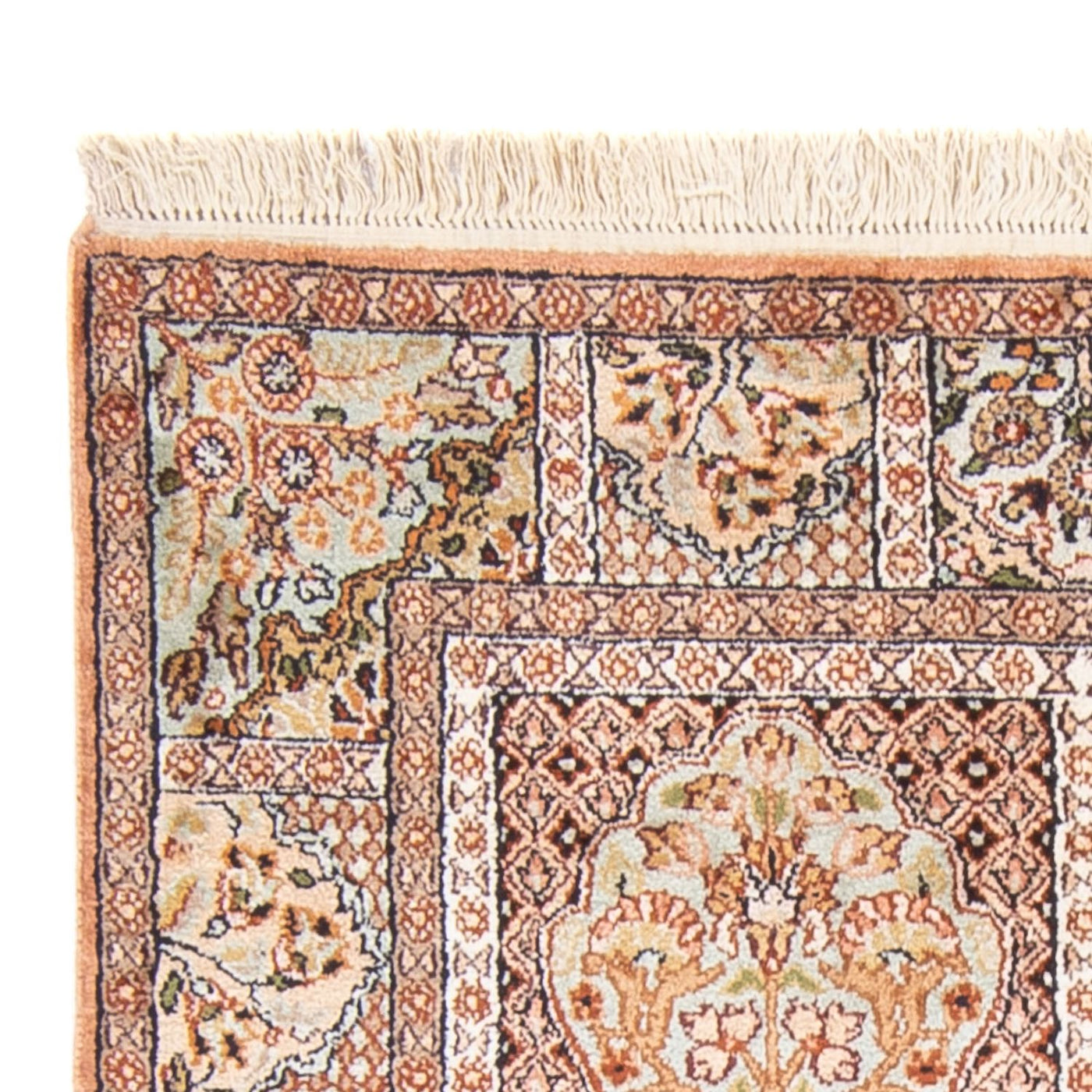 Tapis en soie du Cachemire Tapis 148x92cm - Tapis oriental