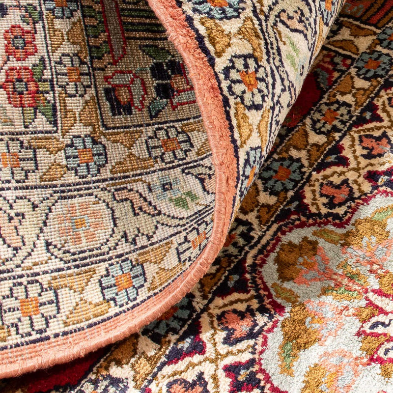 Tapis en soie - Soie du Cachemire - 155 x 80 cm - multicolore