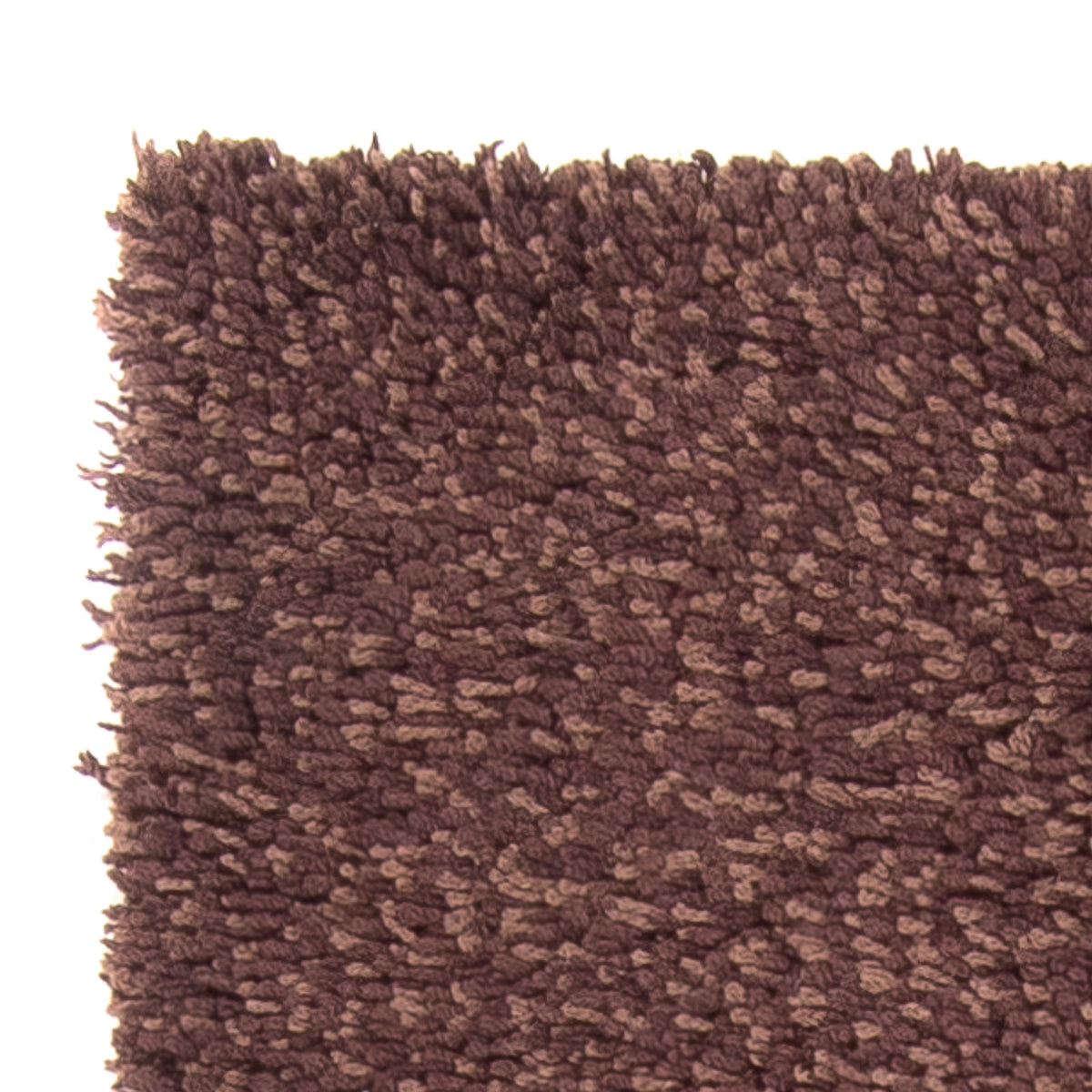 Tapis de couloir Tapis à poils longs - 201 x 69 cm - marron