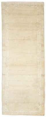 Tapis de couloir Tapis Népalais - 195 x 74 cm - beige