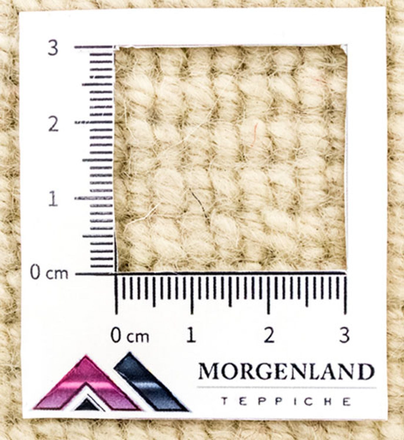 Tapis de couloir Tapis Népalais - 195 x 74 cm - beige
