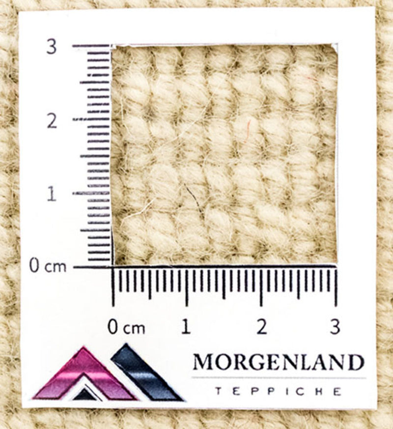 Tapis de couloir Tapis Népalais - 195 x 74 cm - beige