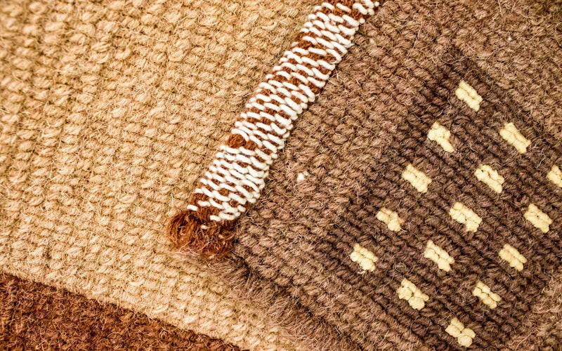 Tapis Népalais - 191 x 148 cm - marron