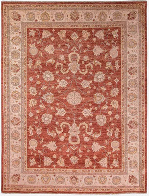 Tapis Ziegler - 276 x 208 cm - rouille