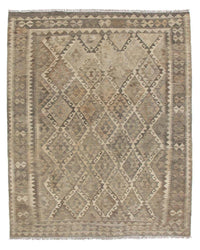 Tapis Kelim - Splash - 196 x 162 cm - multicolore