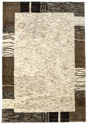 Tapis Népalais - 176 x 124 cm - beige