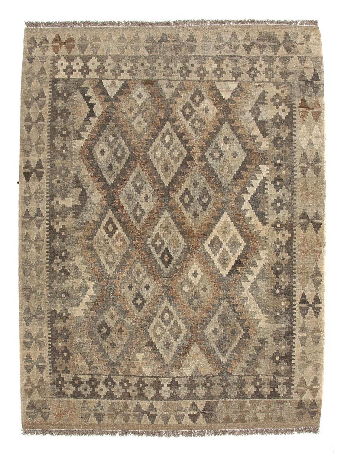 Tapis Kelim - Splash - 179 x 129 cm - multicolore