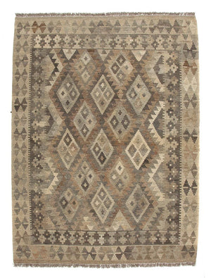 Tapis Kelim - Splash - 179 x 129 cm - multicolore