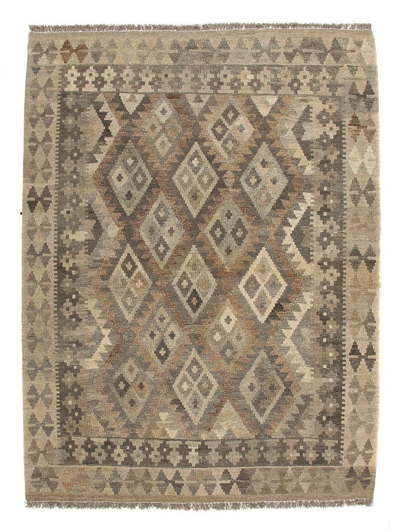Tapis Kelim - Splash - 179 x 129 cm - multicolore