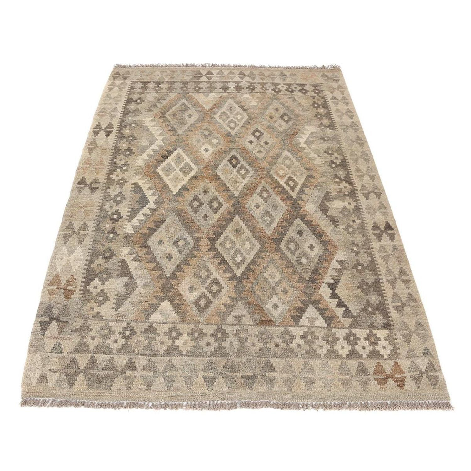 Tapis Kelim - Splash - 179 x 129 cm - multicolore