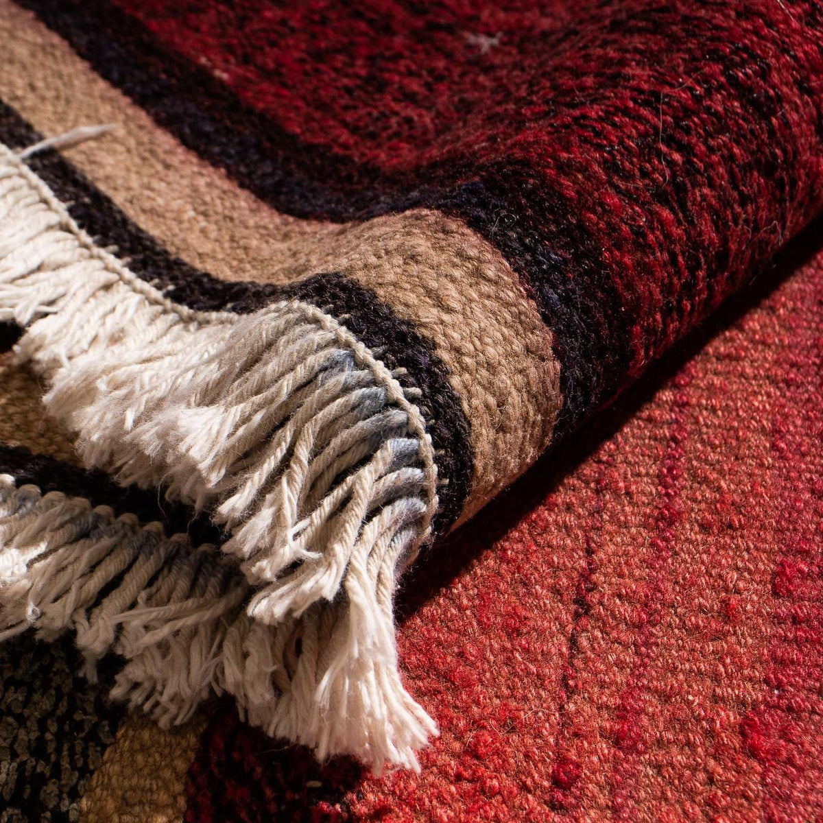 Tapis de couloir Tapis Kelim - Vieux - 180 x 85 cm - multicolore