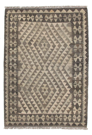 Tapis Kelim - Splash - 147 x 103 cm - multicolore
