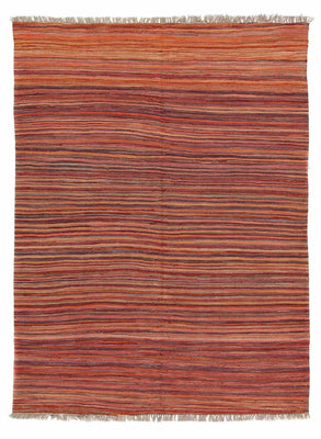 Tapis Kelim - Splash - 198 x 140 cm - multicolore