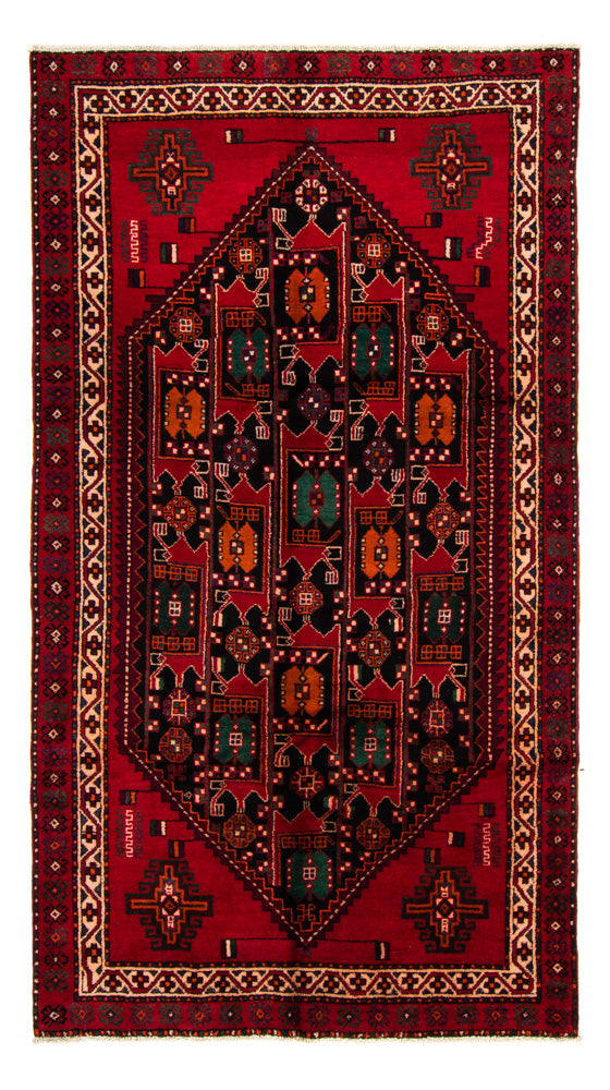 Tapis persan - Nomadic - 292 x 166 cm - rouge