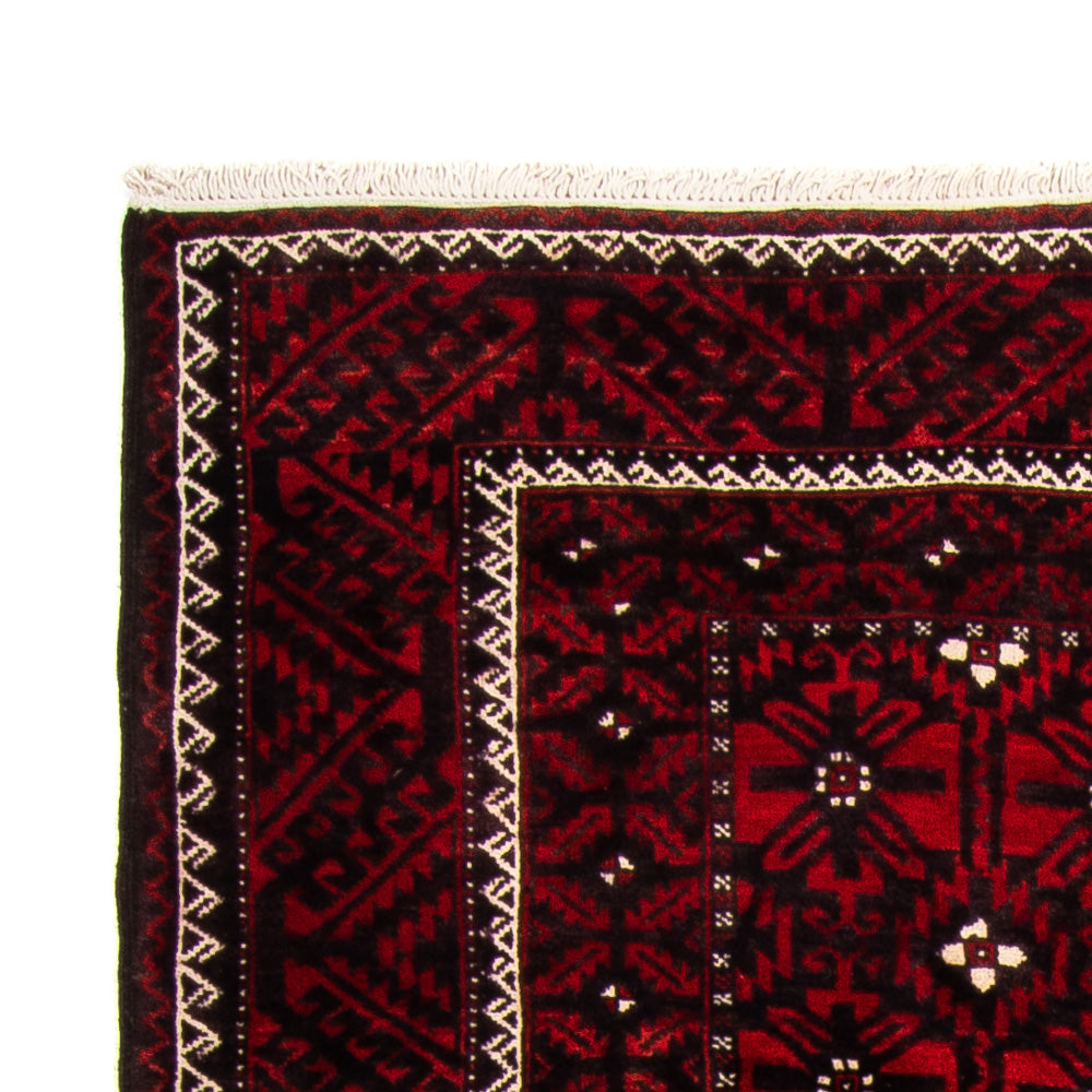 Tapis persan - Nomadic - 304 x 150 cm - rouge